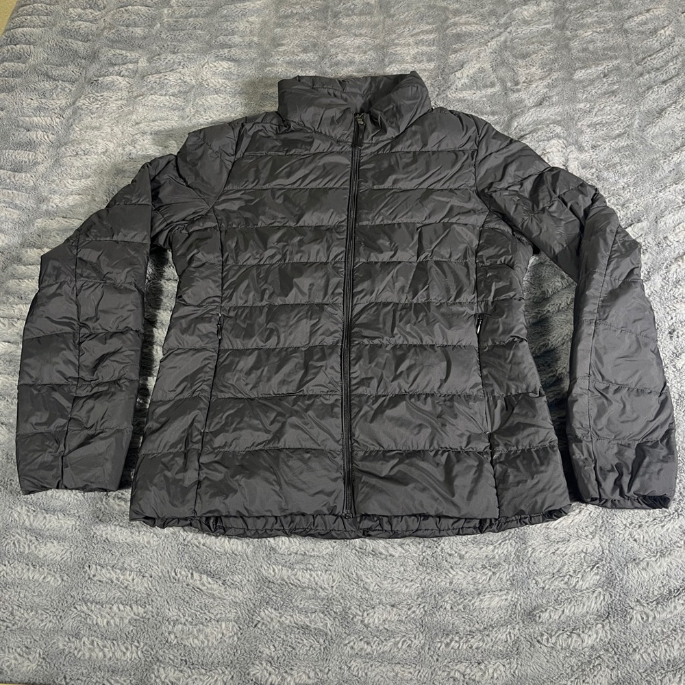 Uniqlo Dark Gray Quilted Puffer Jacket